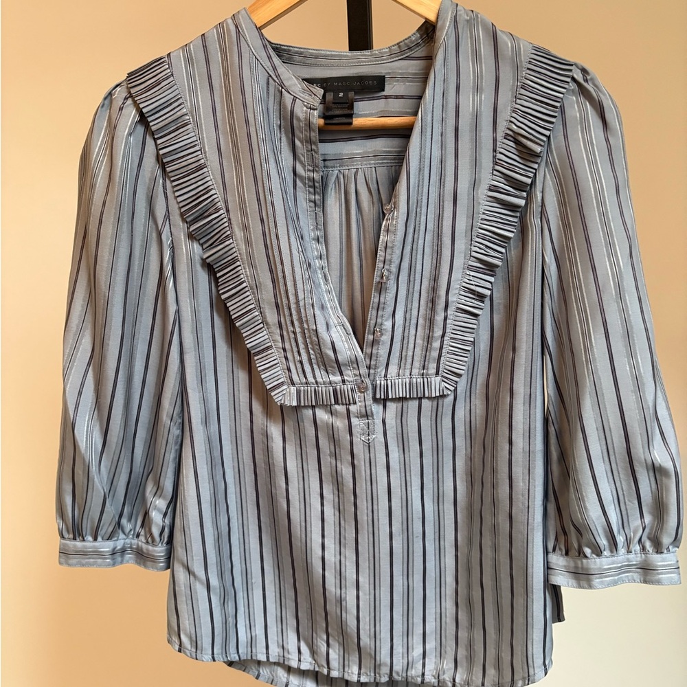 Marc By Marc Jacobs 100% silk top. - Picture 5 of 7